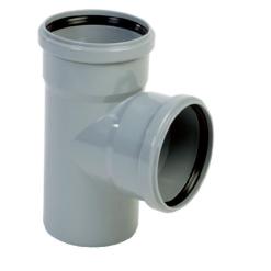 PP lefolyó T-egal 110/110x90°-os /PVC/