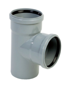 PP lefolyó T-egal 110/110x90°-os /PVC/