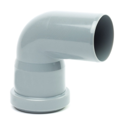PP lefolyó könyök 40/90°-os /PVC/