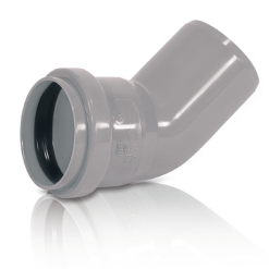 PP lefolyóív 50/45°-os /PVC/