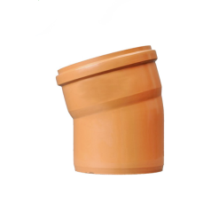 KG PVC ív 125/15°-os