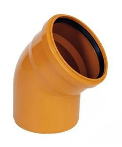KG PVC ív 125/30°-os
