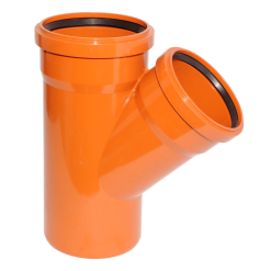 KG PVC ág 160/160 45°-os