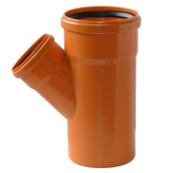 KG PVC ág 160/125  45°-os