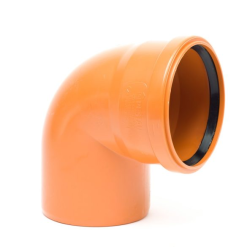 KG PVC ív 160/90°-os