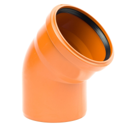 KG PVC ív 160/45°-os