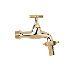 Kerticsap tömlővéges T. fogantyús  réz 3/4”