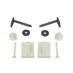 WC zsanér müanyag pánt+csavar /Topáz wc ülőkéhez/