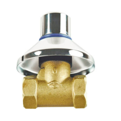 Csempeszelep 3/4" piros-kék