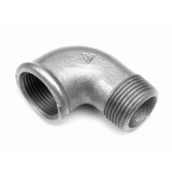 Könyök 1" KB 92 sz. Horg.