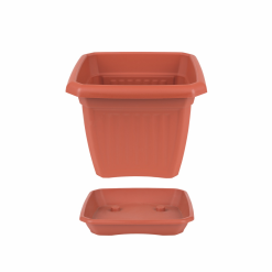 Virágcserép szögletes 30 cm