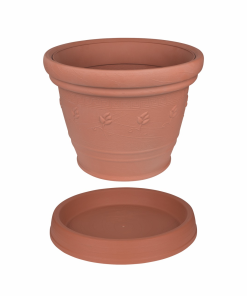 Virágcserép alátét mediterán 43cm