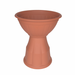 Tulipántalpas kehely közepes talpal 400 /virágcserép/