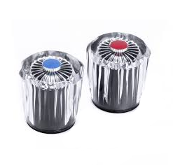 Kristályfogantyú ricnis 1/2"-os P-K /csapgomb/