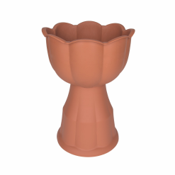 Tulipántalpas kehely közepes talpal 325 /virágcserép/