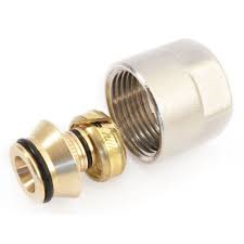 Eurokónuszos csatlakozó 20x2-1/2" /padlófütés/