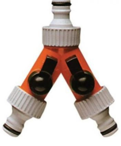 SIROFLEX 4435/1 "Y" elágazó 3db kuplug cs. 2db elzáróval