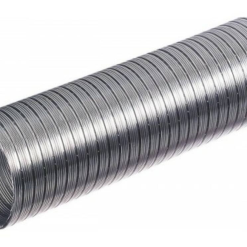 Alumínium cső 100-as, kihúzható 1,5 m /szellőző/