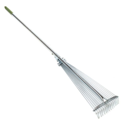 Lombseprű fém nyéllel, állítható fejjel