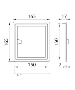 Alternative view of Csempe ajtó 150x150