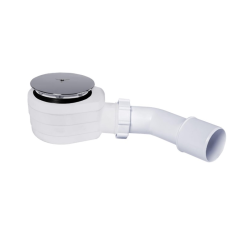 Zuhanytálcaszifon 50-es alacsony krom