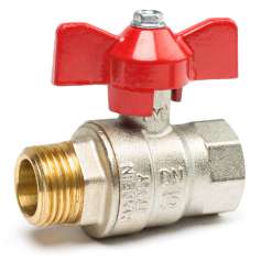 Golyóscsap 1/2" KB fix menettel import