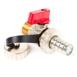 Kazántöltő-ürítő golyóscsap 1/2" import