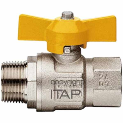 Golyóscsap 3/4" KB fix gázra import