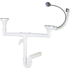 Mosogató szifon 2med. Góliát leeresztővel