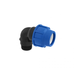 KPE könyök 32-1" KM