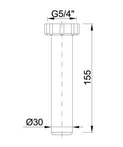 Alternative view of Bekötőcső 32-es /kötőcső/