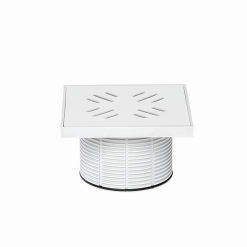 Magasított padlórács /fehér müa./