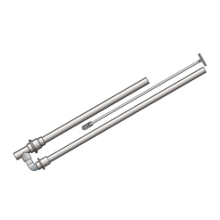 Kútpumpa békaszelepes w40/40/40 PVC /visszacsapó szelepes/