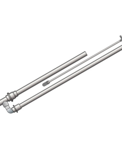 Kútpumpa békaszelepes w40/40/40 PVC /visszacsapó szelepes/