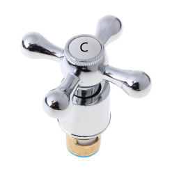 Szelepfelső 1/2"-os kerámia betét+csillag gombbal