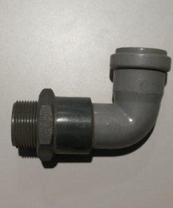PVC könyök szivattyú csatlakozó 50-5/4"-os KM /kút/