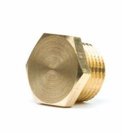 Dugó 1/4" sárgaréz