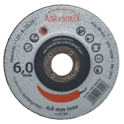 Tisztító korong fémhez 125x6x22