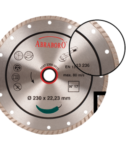 Gyémánt vágótárcsa 230x22mm-es turbó