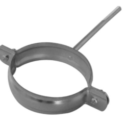 Lefolyócsőbilincs hosszított horg. 33-as