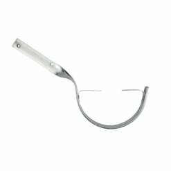 Csatornatartóvas csavart horg. 33-as