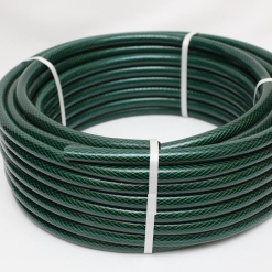 Locsolótömlő 1/2" zöld vászonbetétes