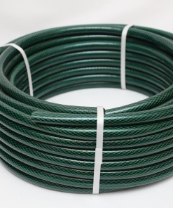 Locsolótömlő 3/4" zöld vászonbetétes