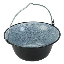 Bogrács 30L-es zománcos falvastagság 1mm-es