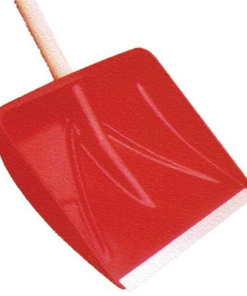 Hólapát 45cm alu. profillal szögletes +nyél Piros /Olasz/