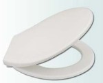 WC ülőke KAROLINA műanyag fehér