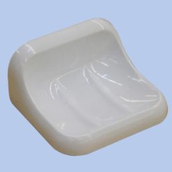 Delfin szappantartó fehér