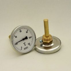 Kazánhőmérő fémházas 40mm