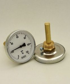 Kazánhőmérő fémházas 40mm