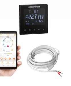 Szobatermosztát computherm E300 wi-fi érintőkijelzős vezérlővel